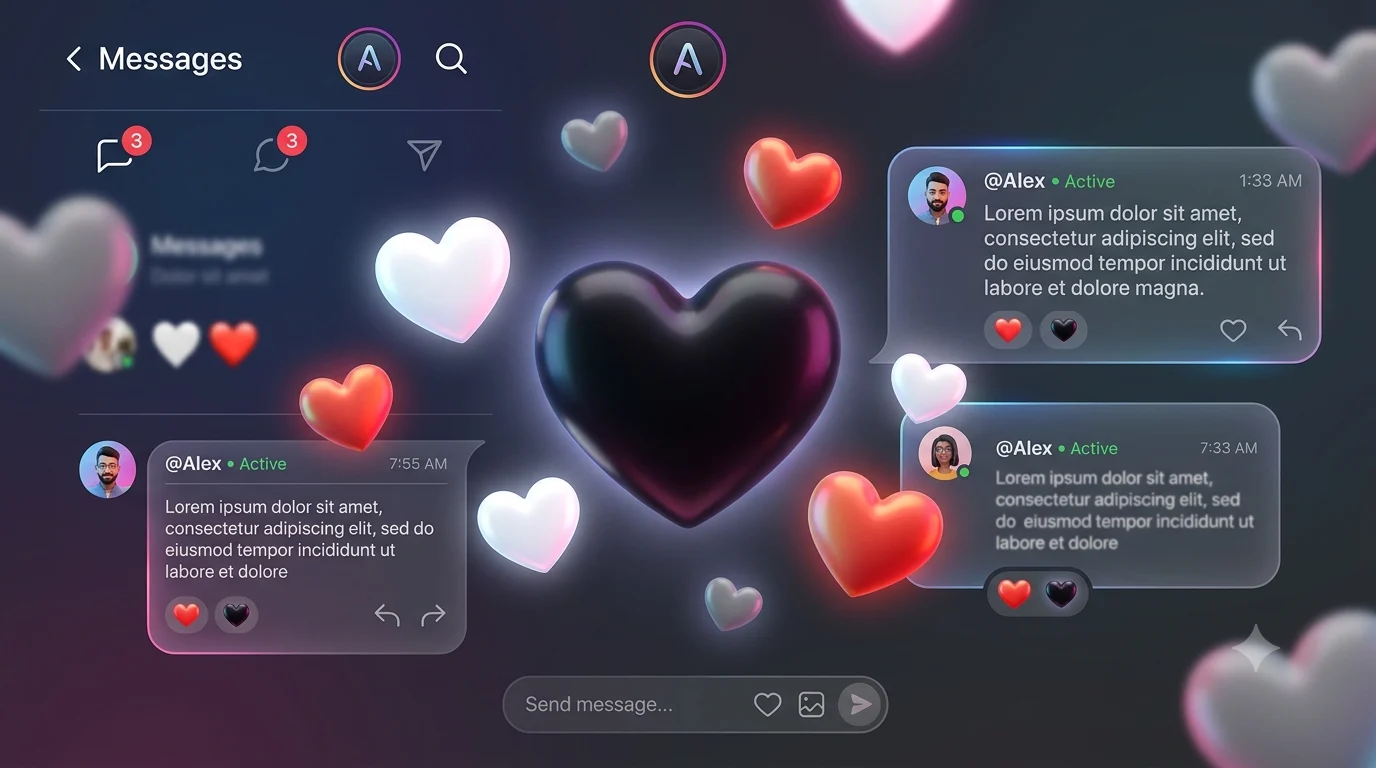 what does the black heart emoji mean