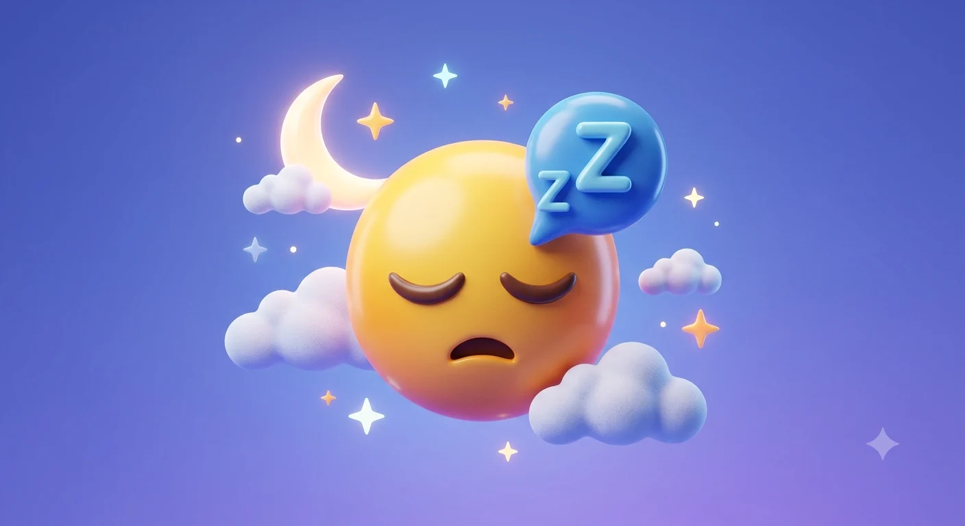 sleepy emoji