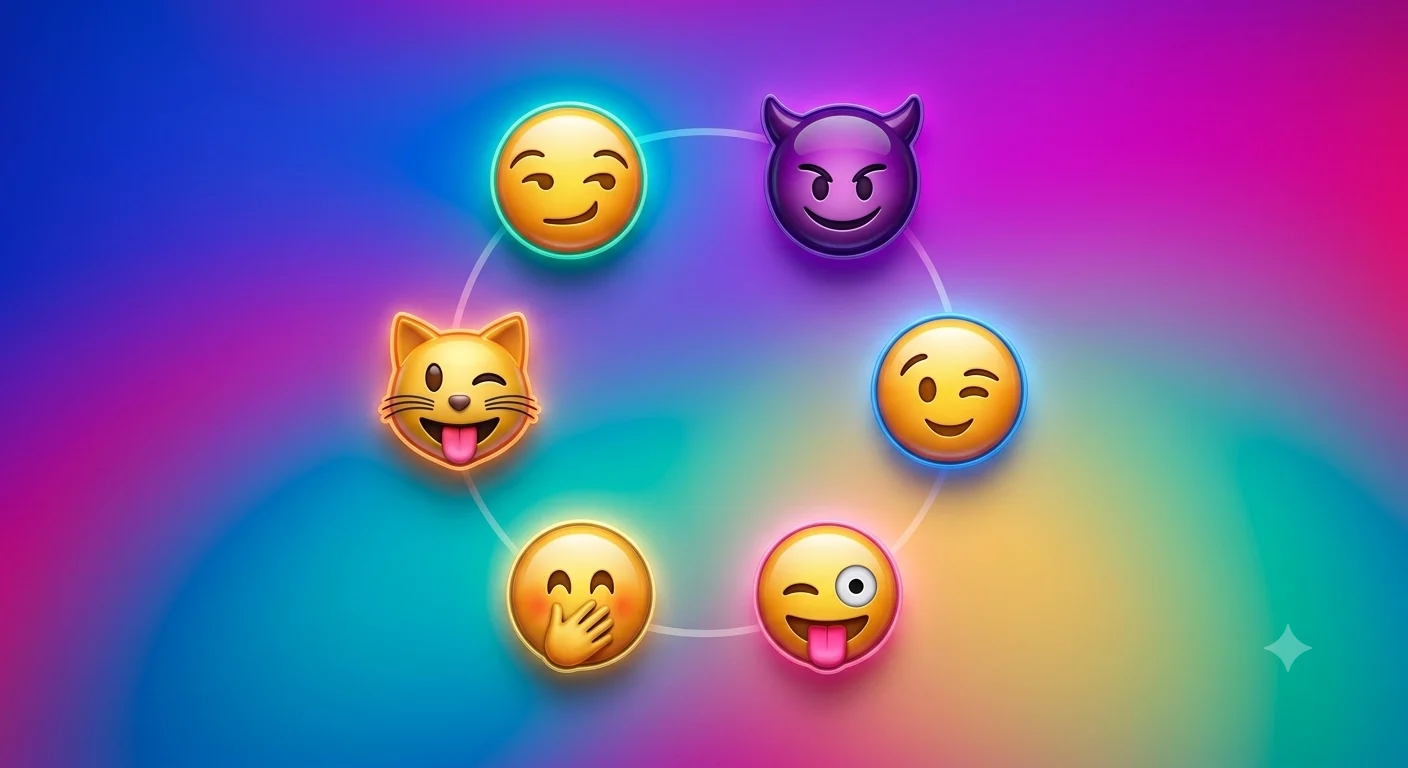 mischievous emoji