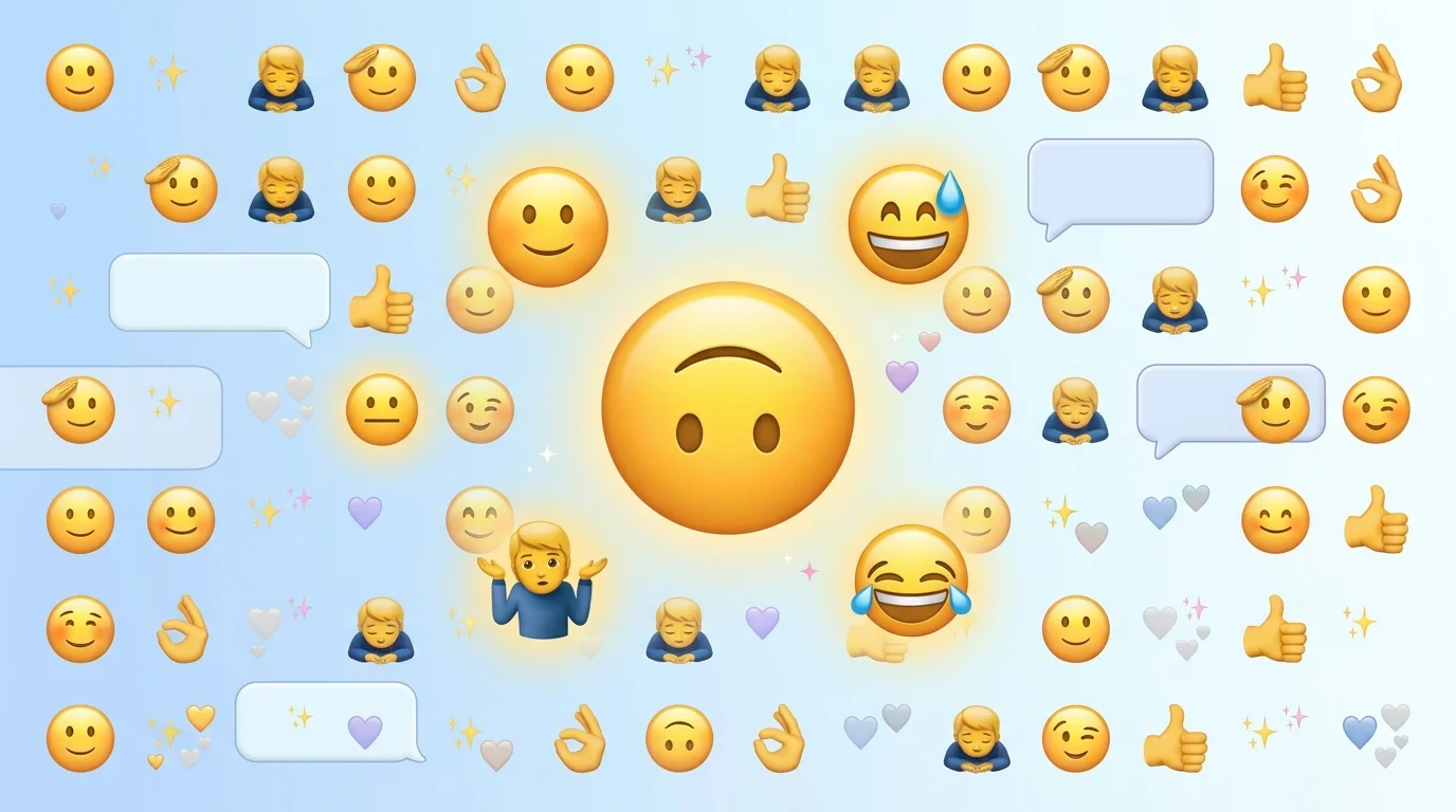 upside down emoji meaning