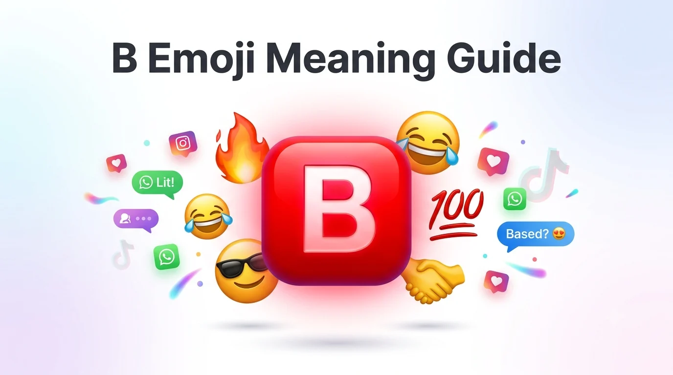 b emoji