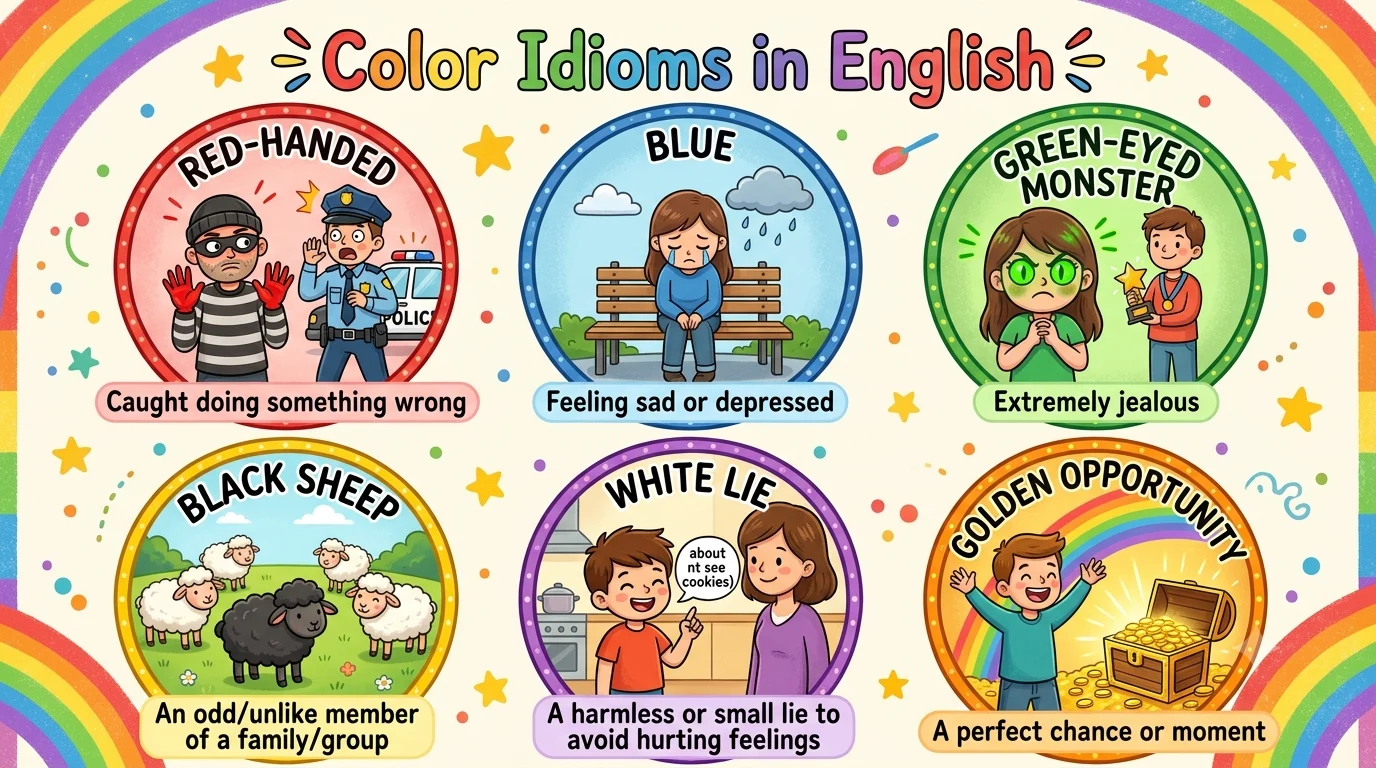 colors idioms