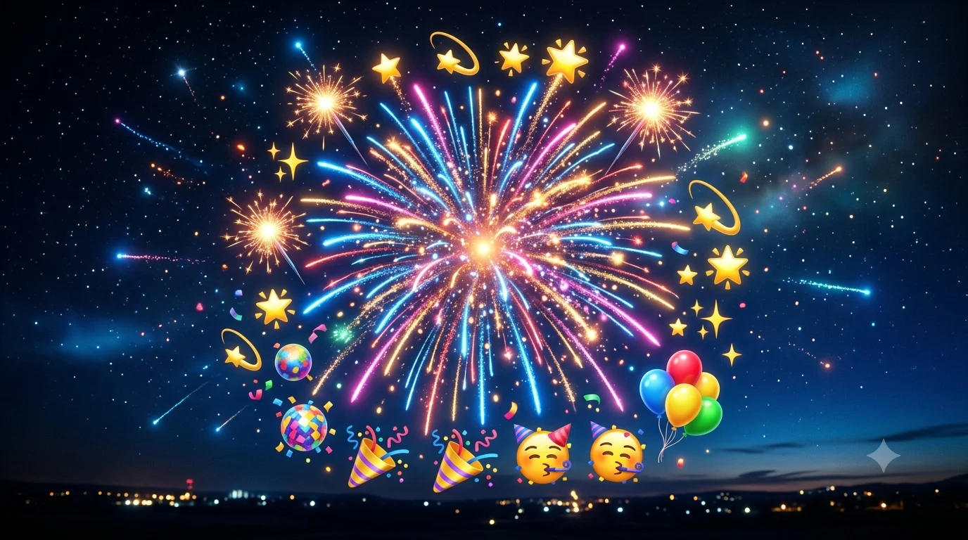 fireworks emoji