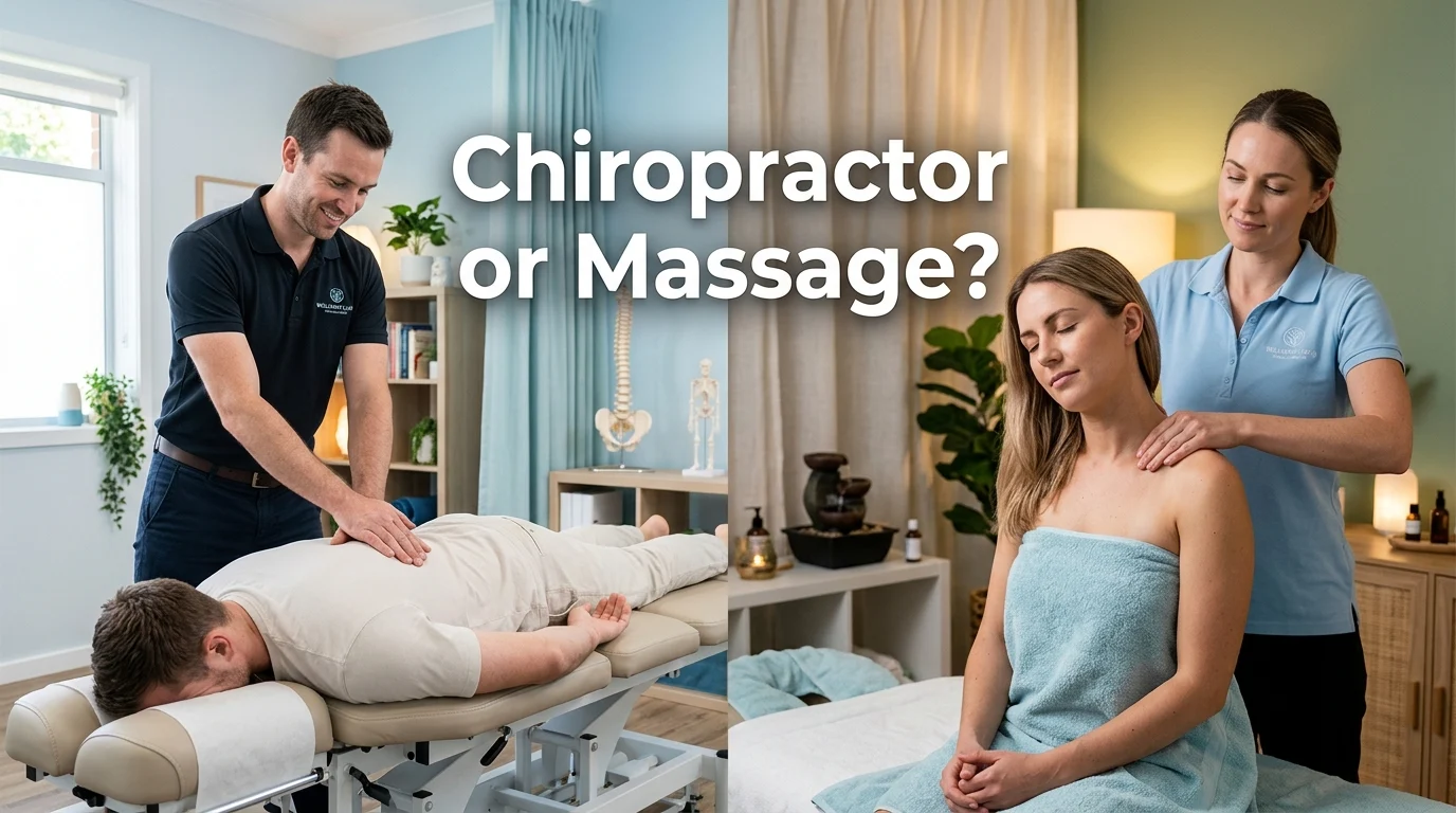 chiropractor or massage