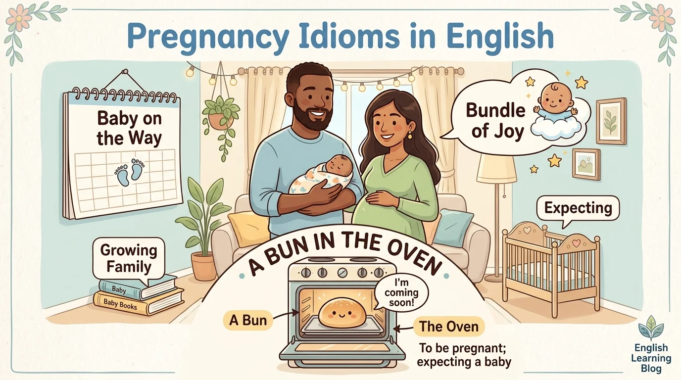 pregnancy idioms