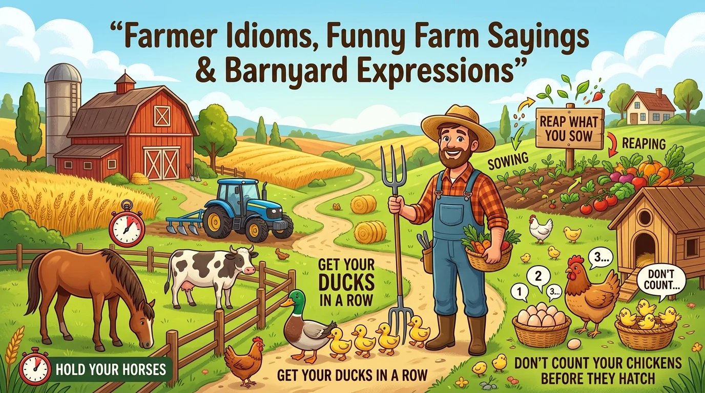 farmer idioms