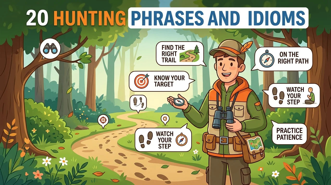 hunting phrases and idioms